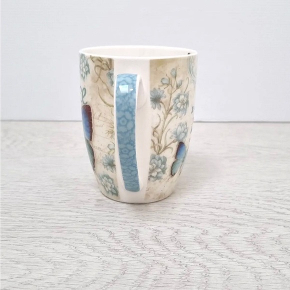 Christian Art Gifts Scripture Butterfly Mug “It Is By Grace You Have Been Saved” - Picture 8 of 9